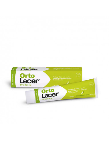 ORTOLACER gel dentífrico lima 125 ml