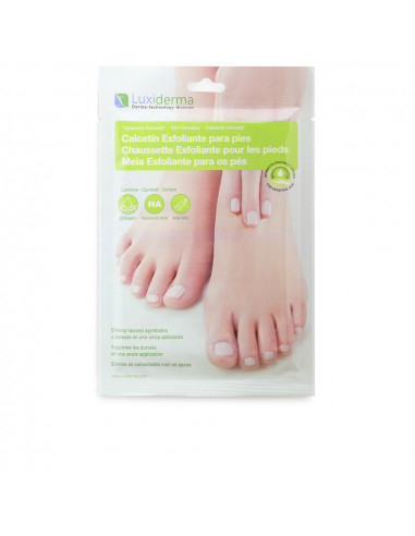 LUXIDERMA calcetín exfoliantes para pies 2 pz