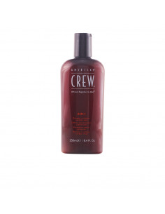 CREW 3 IN 1 shampoo, conditioner & body wash 250 ml