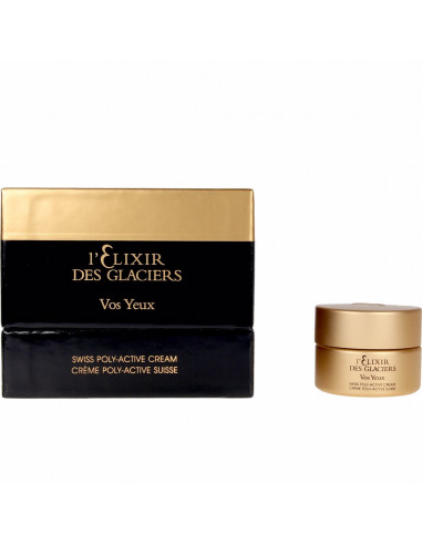 L'ELIXIR DES GLACIERS vos yeux crème poly-active suisse 15 ml