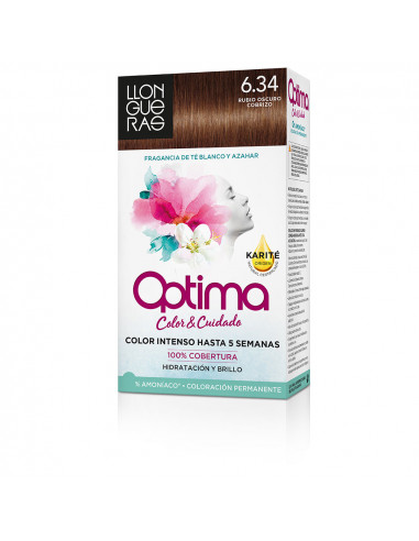 OPTIMA hair colour 6.34-golden deep blond 1 u