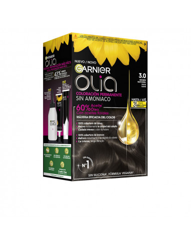 OLIA Colore Permanente 3,0-Nero 4 pz