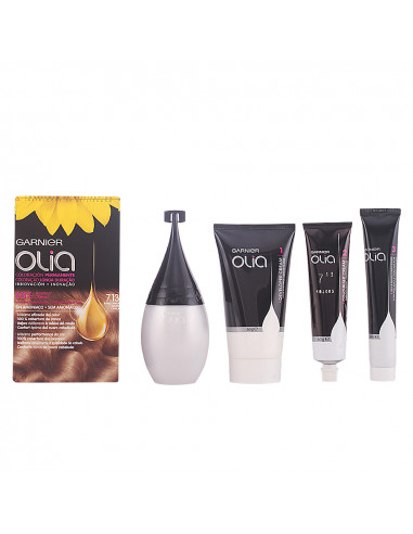 OLIA Coloration permanente 7.13 blond beige foncé coffret