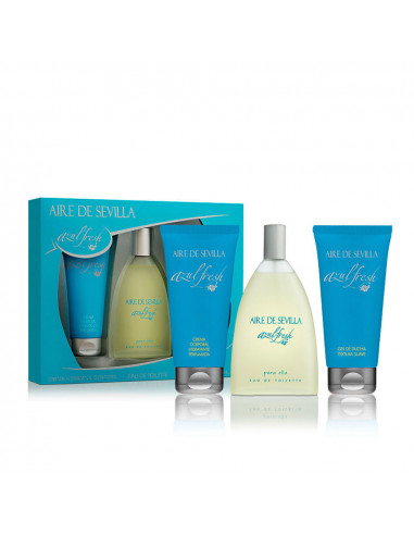 AIRE DE SEVILLA AZUL FRESH coffret 3 pz