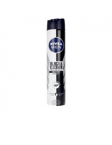 MEN BLACK & WHITE INVISIBLE déodorant vaporisateur 200 ml