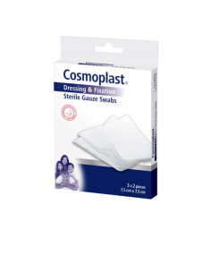 COSMOPLAST gasas esterilizada 7,5 x 7,5 cm