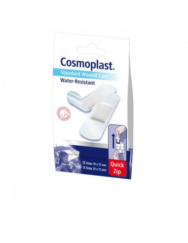 COSMOPLAST Quick Zip wasserfeste Pflaster 20 St