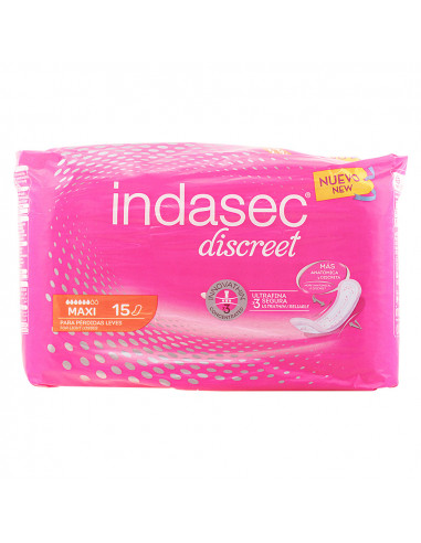 DISCREET compresa incontinencia maxi 15 u