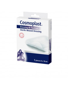 COSMOPLAST medicazioni sterili grandi 5 u