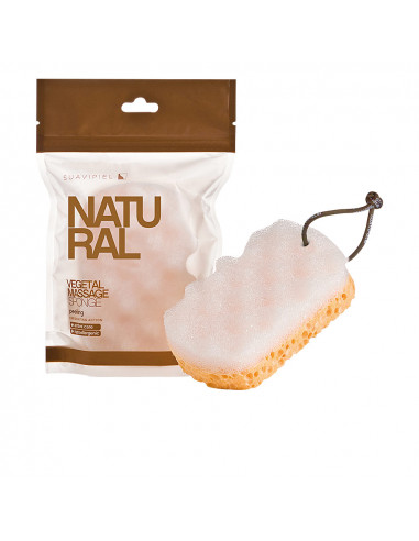 NATURAL ESPONJA vegetal masaje bath peeling 1 u