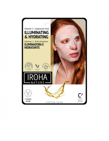 TISSUE MASK aufhellendes Vitamin C + HA 1 Stck