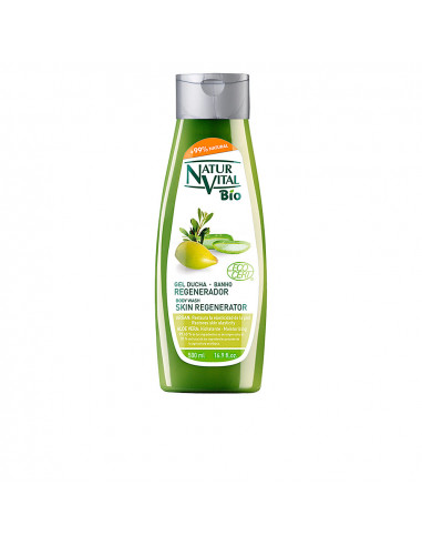 GEL DUCHA BIO ECOCERT regenerador argán & aloe vera 500 ml