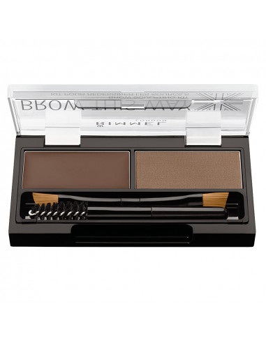 BROW THIS WAY eyebrow sculpting kit 002 -mild brown