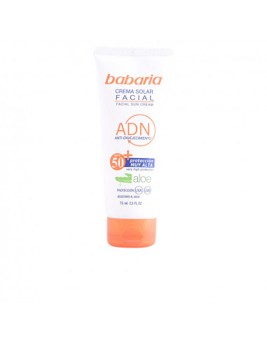 SOLAR ADN crema solar facial aloe vera SPF50 75 ml