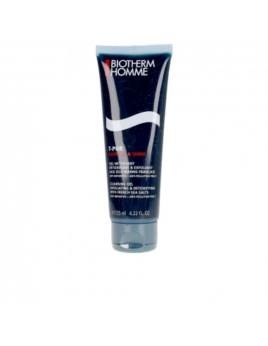 HOMME T-PUR anti-oil & shine cleansing gel 125 ml