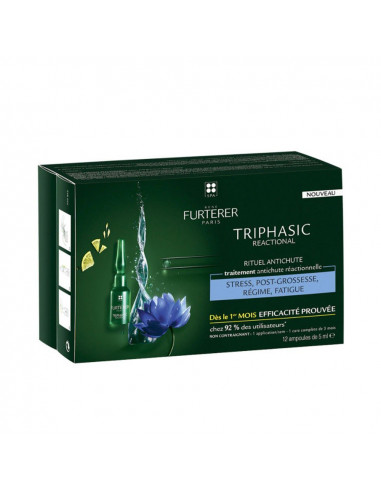 TRIPHASIC REACCIONAL ritual anticaída ampollas 12 x 5 ml