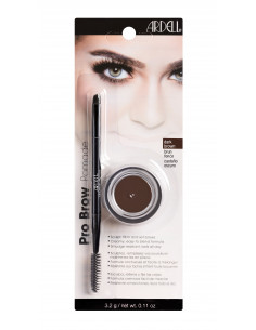 POMADA CEJAS C/ BRUSH castaño oscuro