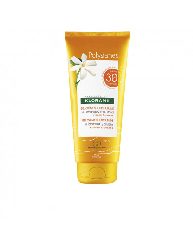 POLISTIANI MONOÏ E TAMANU BIOLOGICO Gel solare viso e corpo SPF30 200 ml