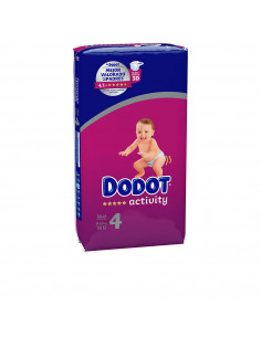 DODOT ACTIVITY taille 4 couches 9-14 kg 58 u