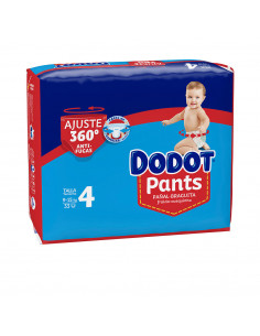 DODOT PANTS pannolino-mutandina taglia 4 9-15 kg 33 pz