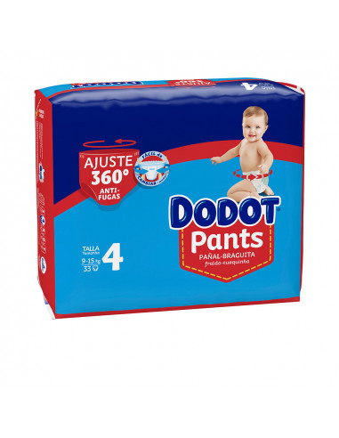 DODOT PANTS couche-culotte taille 4 9-15 kg 33 u
