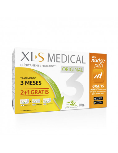 XLS MEDICAL ORIGINAL CAPTAGRASAS LOTE 540 cápsulas