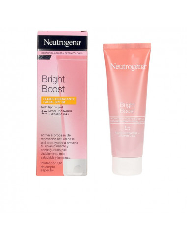 BRIGHT BOOST fluido facial hidratante SPF30 50 ml