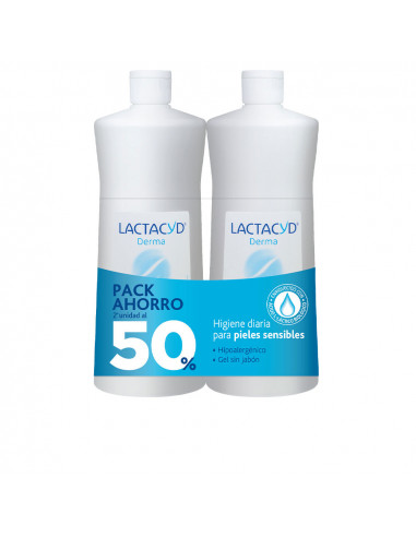 LACTACYD DERMA gel de baño 2 x 1000 ml