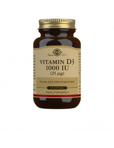 VITAMINA D3 1000 UI 25 µg cápsulas blandas 100 u