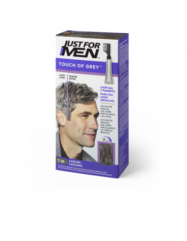 TOUCH OF GREY colorante gradual castaño 40 gr