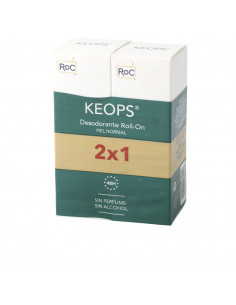 KEOPS Deodorante ROLL-ON NORMAL SKIN lotto 2 pz