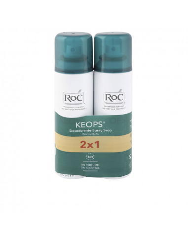 KEOPS déodorant SPRAY SECO coffret 2 pz