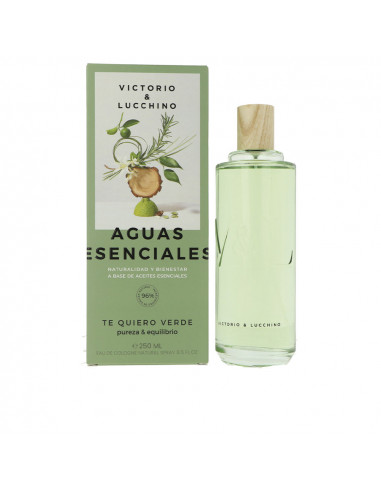 AGUAS ESENCIALES V&L TE QUIERO VERDE eau de toilette vaporizador 250 ml