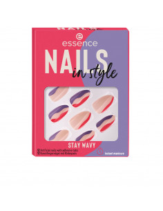 NAILS IN STYLE uñas artificiales stay wavy